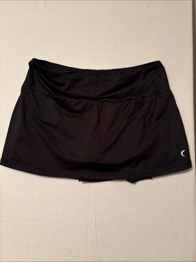 ZYIA Black Active Skort with Built-In Shorts